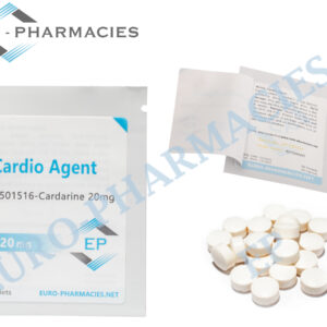 Euro Pharmacies Cardio Agent (GW501516) – 20mg/tab – 50 tab