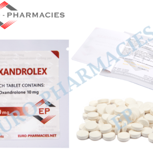 Euro Pharmacies Oxandrolex 10 (Anavar) – 10mg/tab – 100 tab/bag
