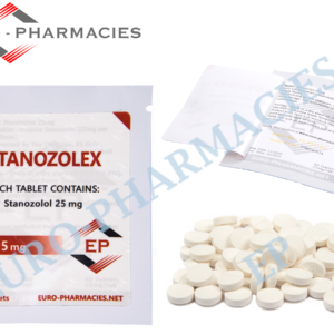 Euro Pharmacies Stanozolex 25 (Winstrol) – 25mg/tab -50 tab/bag