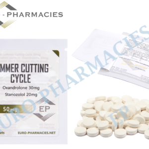 Euro Pharmacies Summer Cutting cycle 50mg/tab – 50 tab/bag ( Winstrol 20mg / Anavar 30mg