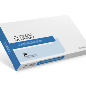 Pharmacom Clomos Clomiphene Citrate 100 Pills X 50mg