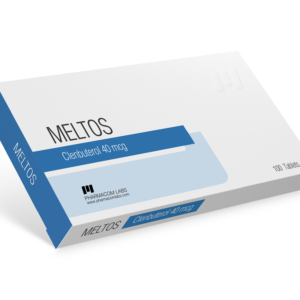 Pharmacom Meltos Clenbuterol 100 Pills X 40mcg