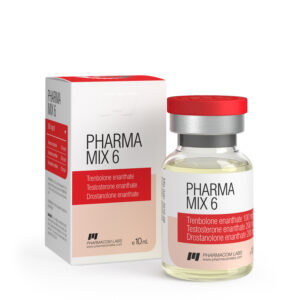 Pharmacom Pharma Mix 6 Test Enant.; Tren Enant.; Drost. Enant. 500 mg/ml: 10ml/Vial, 500 mg/ml