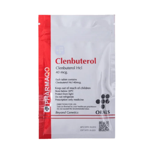 Pharmaqo US – CLENBUTEROL 40MCG X 100