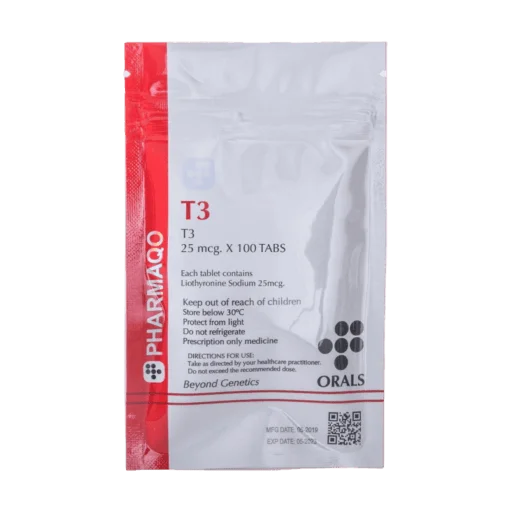 Pharmaqo US – T3 – 25MCG X 50
