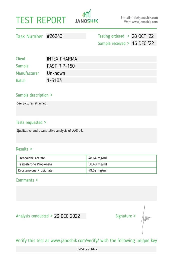 Intex Pharma RIP-150mg/1ml - Image 2